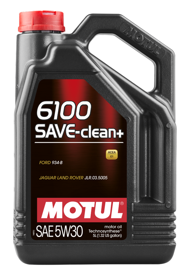 Моторное масло Motul 6100 SAVE-CLEAN+ 5W-30, 5л (MOTUL: 107999)